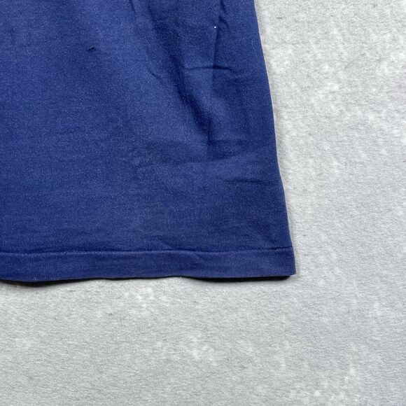 Xavier Musketeers Short Sleeve T-Shirt Men XL Blue College Single Stitc Made USA - Picture 5 of 13